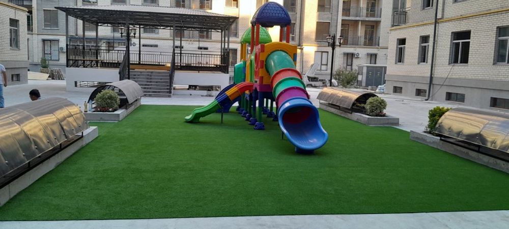Suniy chim искусственный газон birinchi qoʻl