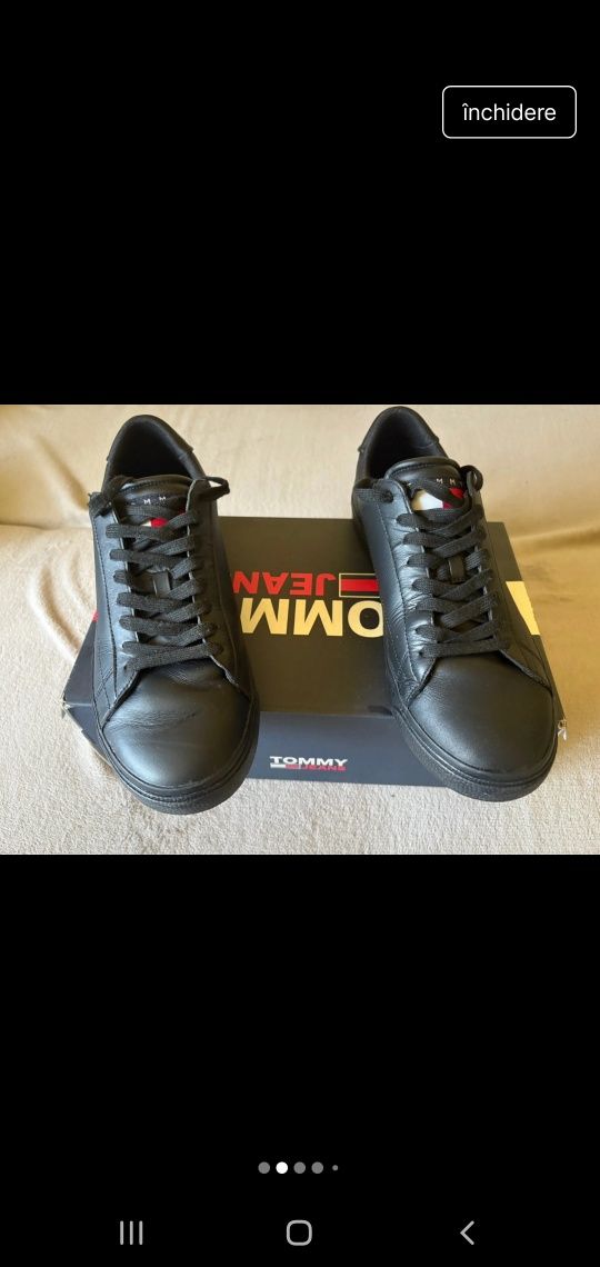 Adidasi piele Tommy Hilfiger originali 44