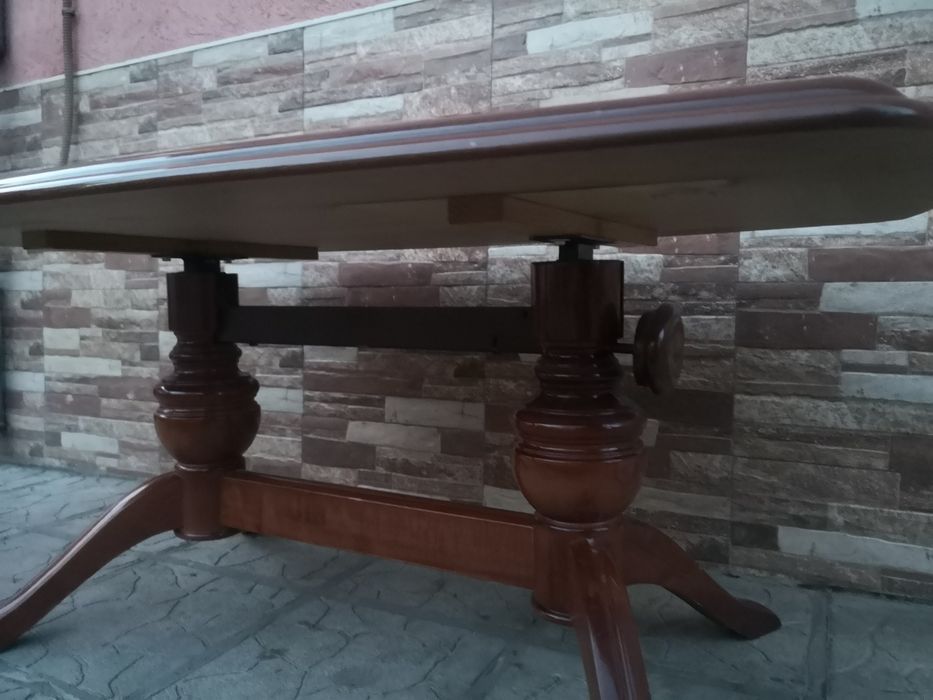 Холна Маса от Махагон 115/70ст регулиране Височина