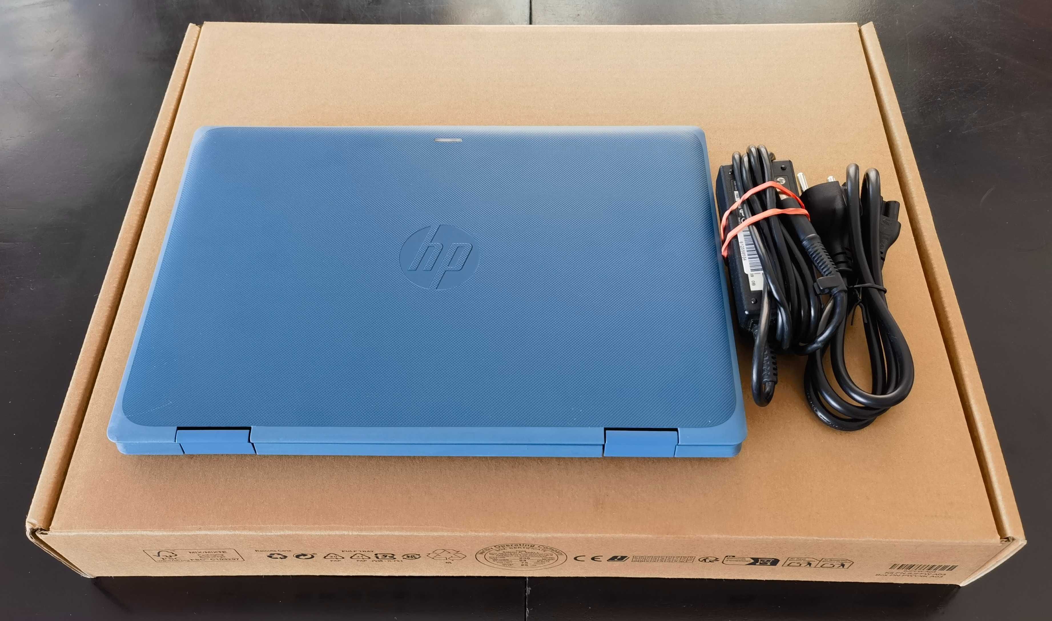 Гаранционен Touchscreen HP X360/IPS11.6сKам/4CoreUp2.4ghz/DDR4/SSD240g