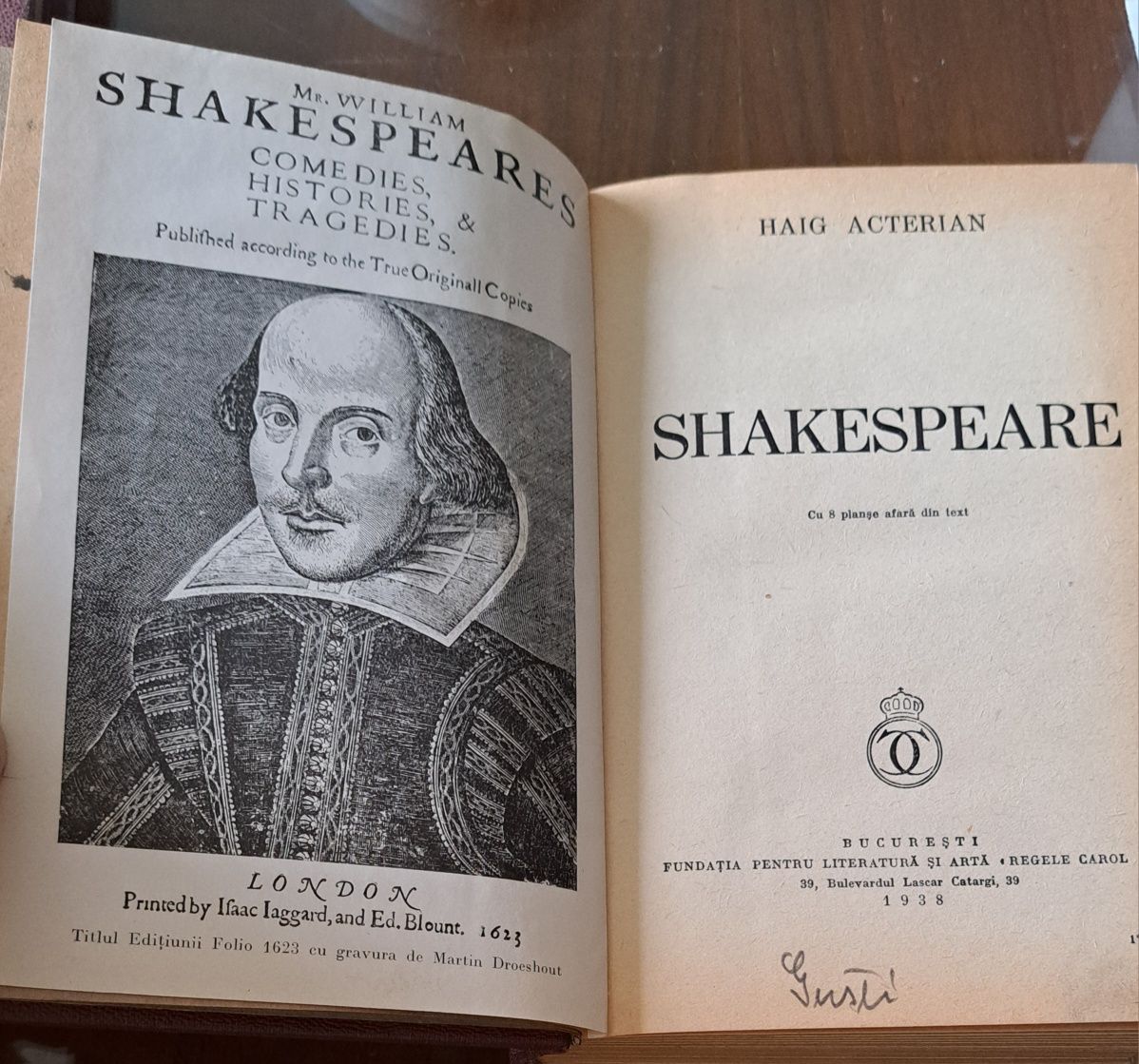 Shakespeare, Haig Acterian