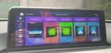 Kit navigatie display Amplificator Subwoofer boxa BMW F30 F10 F20 E70