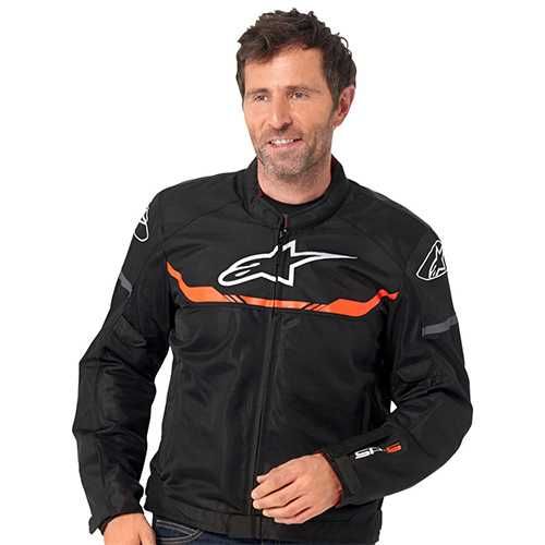 Лятно мото яке ALPINESTARS T-SPS AIR BLACK/RED,протектоири,XXL-58,NEW