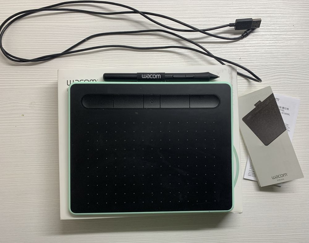 Wacom Intuos(CTL-4100WL) ,оригинальный графический планшет