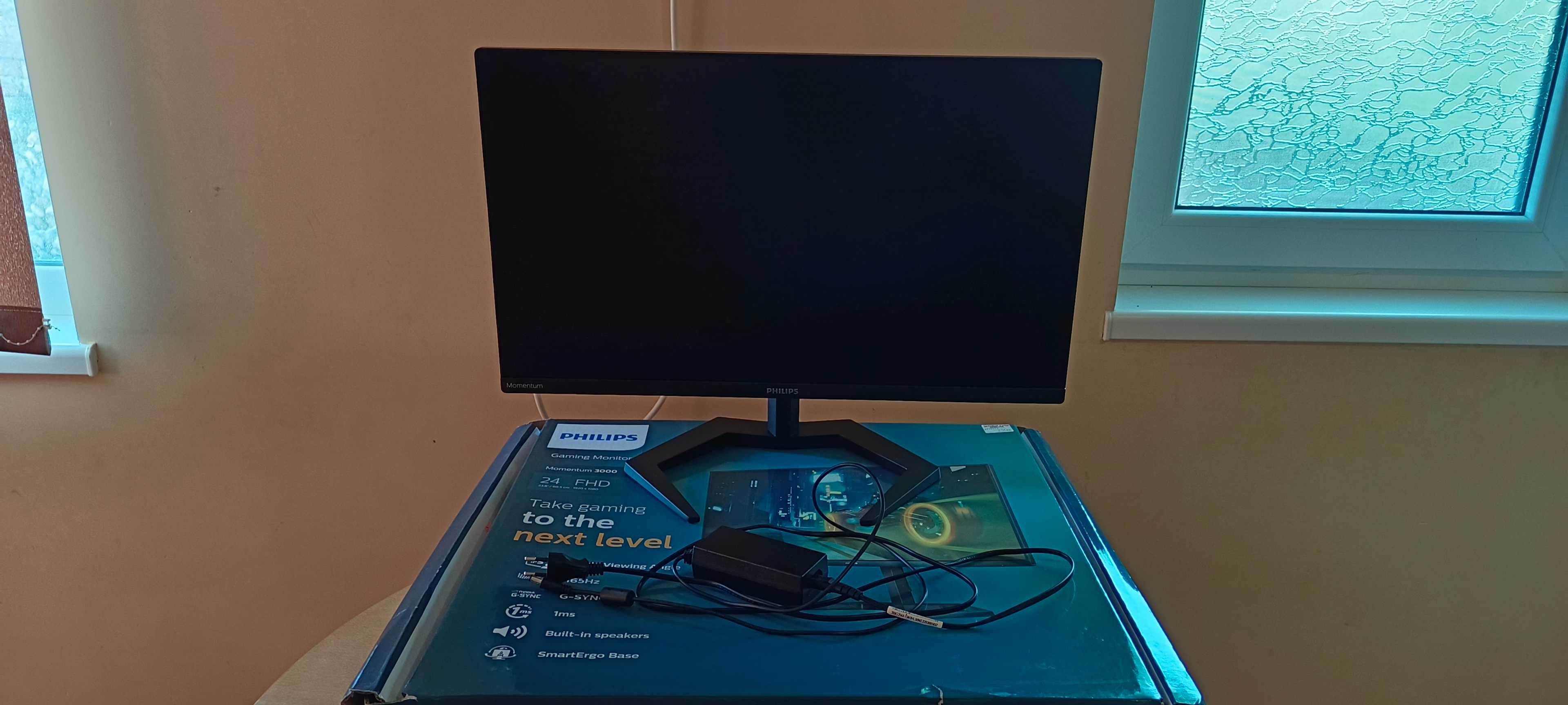 Gaming Philips 23.8", IPS, Full HD, 165Hz, DisplayPort, Nvidia G-Sync,