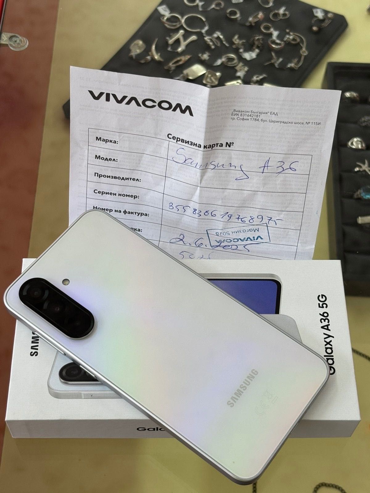 Samsung Galaxy A 36 2 г. Гаранция