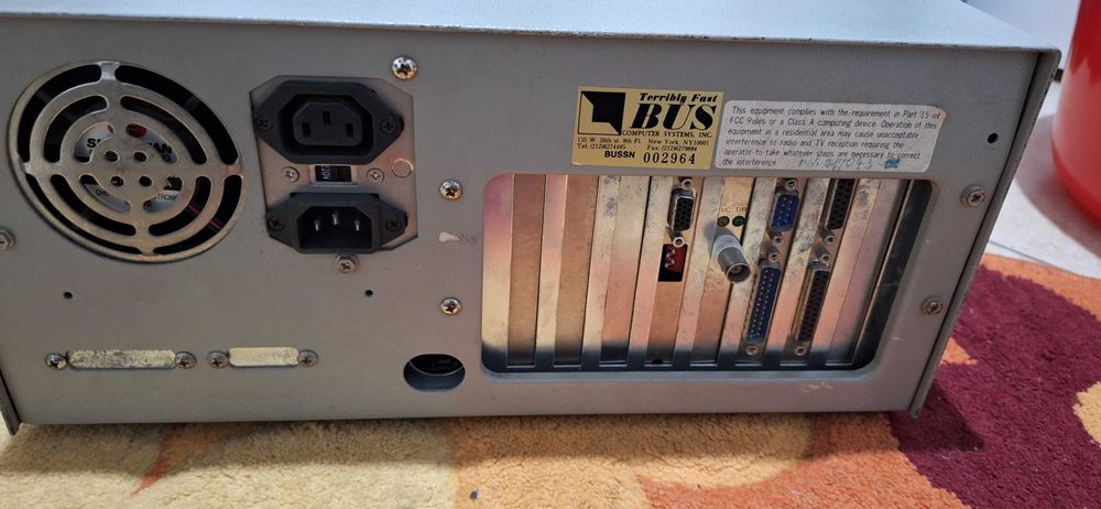 Calculator retro colectie procesor 286 FDD mare HDD 200MB Dos