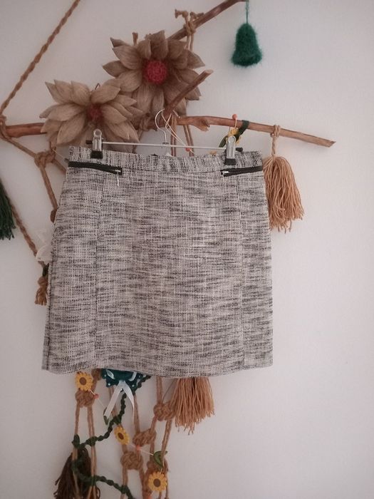 Fustă H&M din stofă,  mărimea s/m