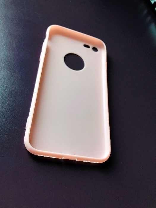 Husa iPhone 7, iPhone 8 - silicon - SLIM - noua - culoare ROZ