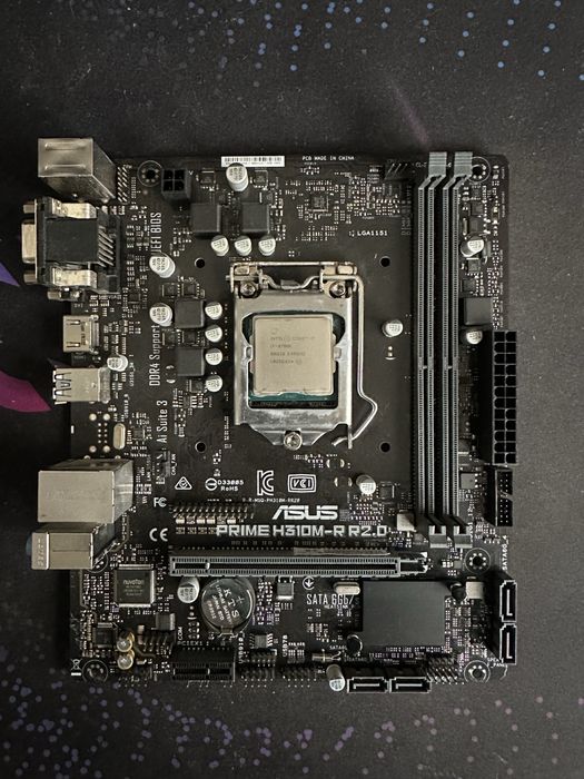 Kit Procesor I7-9700K Socket 1151 V2 + Cooler + Placa de baza Asus