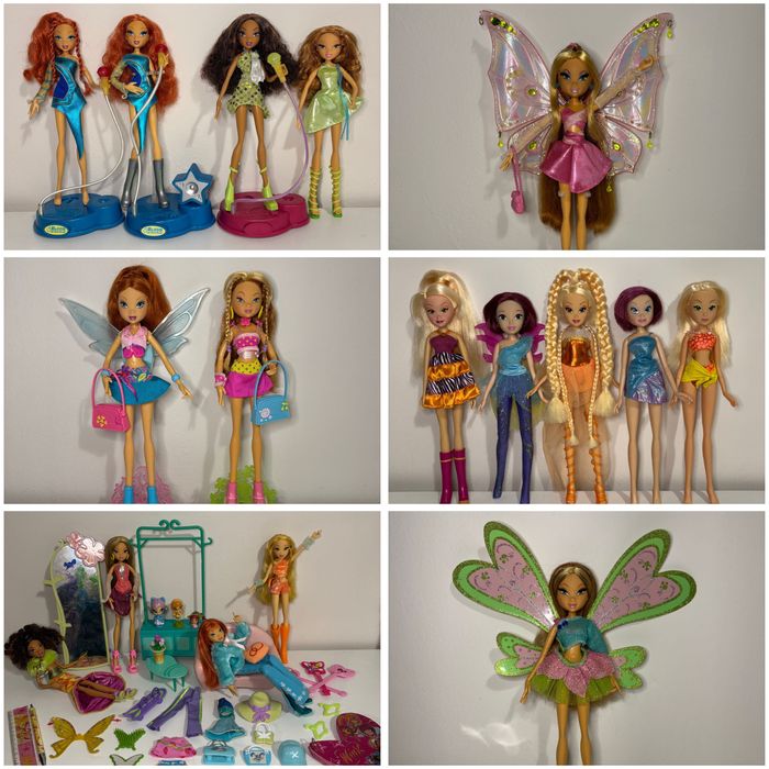Winx club кукли Mattel и Witty toys