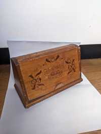 Дървена кутия за цигари Антикварна
