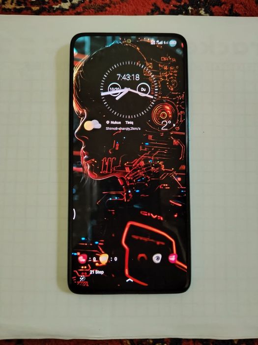 Redmi note 12 pro holati ideal karobka dokument bor