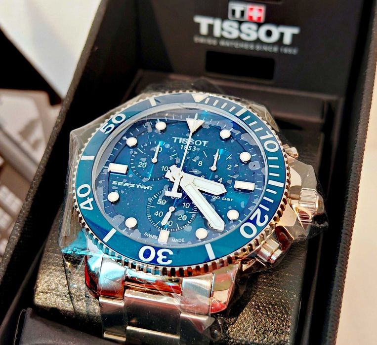TISSOT SEASTAR 1000 CHRONOGRAPH Automat t-race prc 516 watch часовник