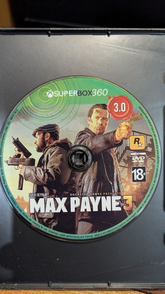 Продам игру max payne 3 на xbox