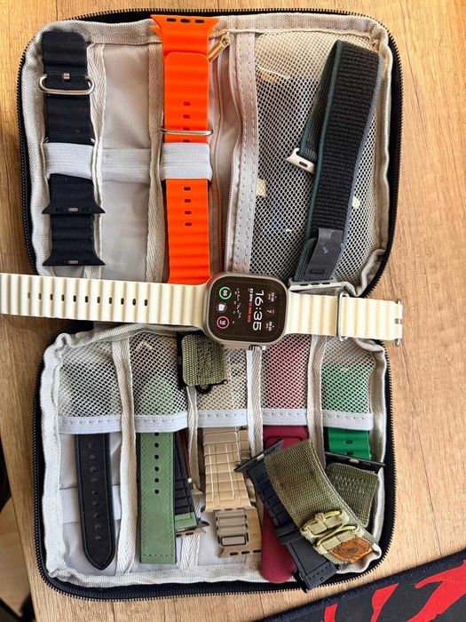 Apple Watch Ultra 2 - Impecabil - Cutie + multe accesorii