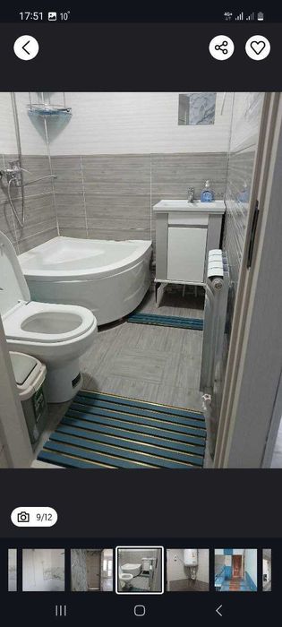 Урганч шахар 4 каватда 2хонали квартира сотилади