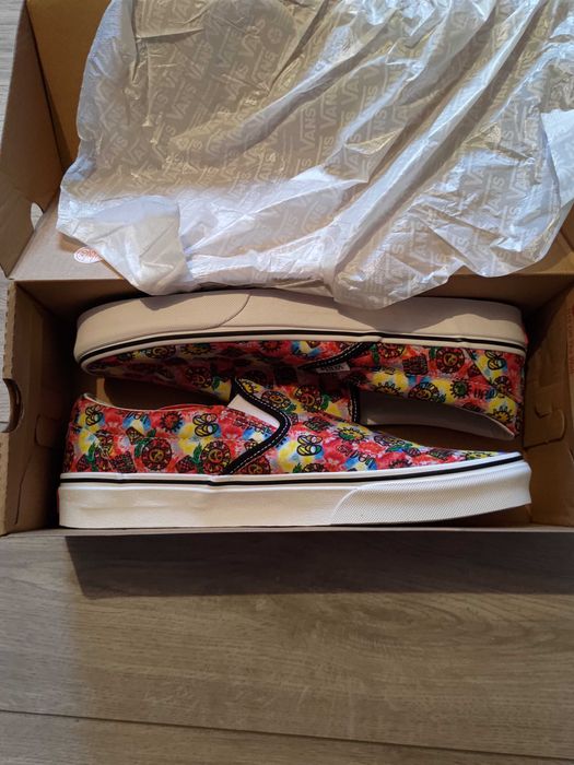 Vans Slip On culoare rosie