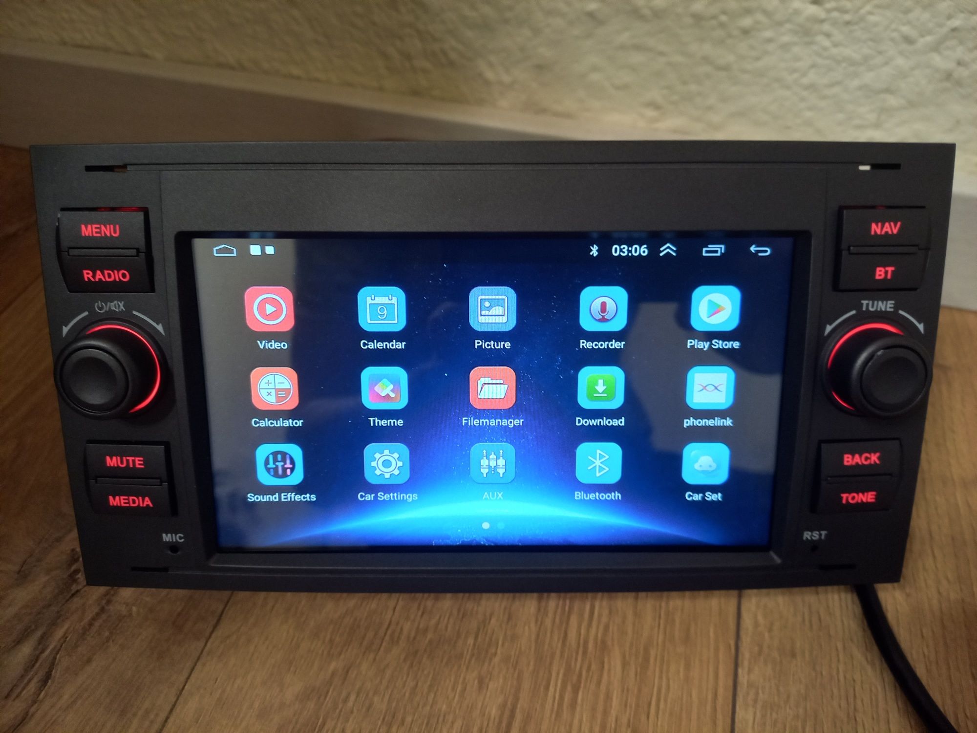 Navigatie Android Ford Focus Mondeo Fiesta Kuga Transit