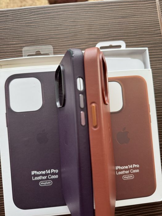 Huse iPhone 14 Pro Leather MagSafe