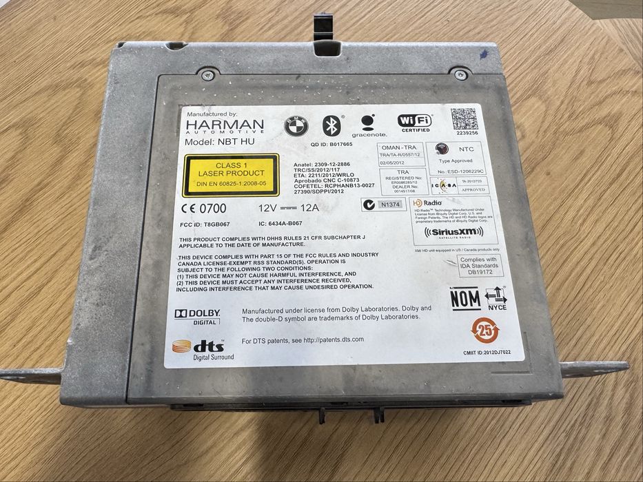 BMW F15 F16 Навигация NBT EVO HU