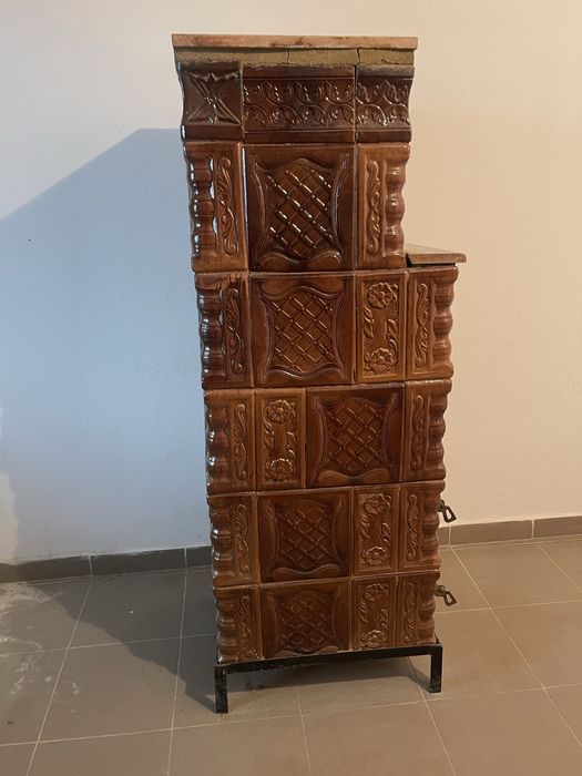 Vand sobă teracota,  pe suport mobil!