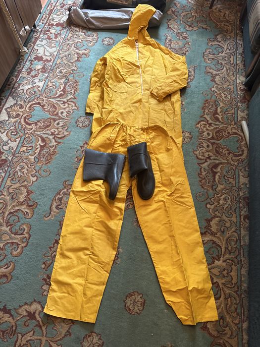 Костюм рыбака штаны, плащ, сароги