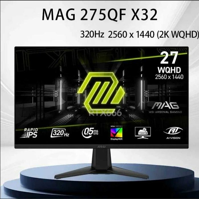 Msi MAG 27 320hz 2K Gaming monitor
