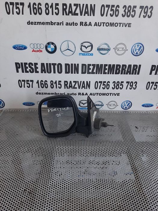 Oglinda Stanga Manuala Peugeot Partner Model Pana In 2010 Vandut De Firma Cu Garantie
