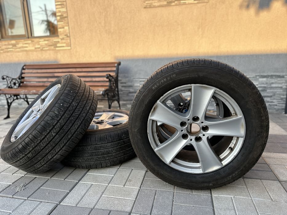 Jante cu Anvelope Michelin 255/55 R18 5x120