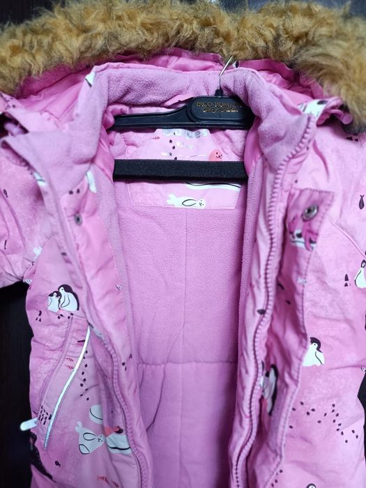 Зимний комбинезон для девочки