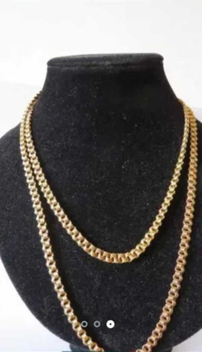 Colier argint placat 18k