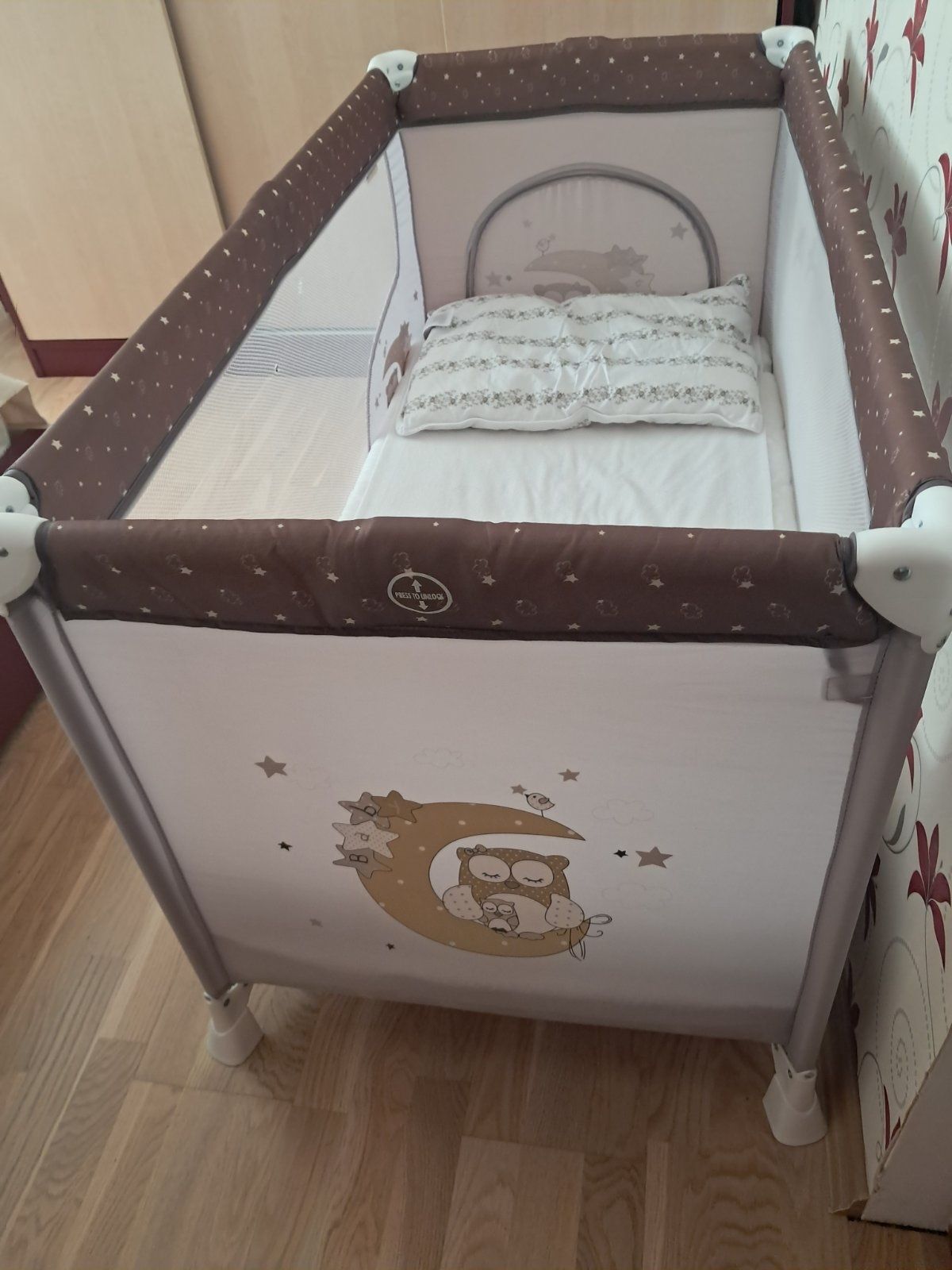 Бебешка кошара с матрак