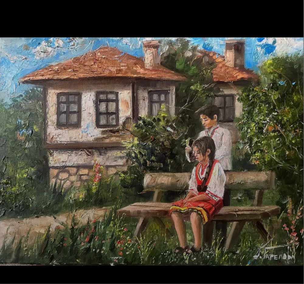 Картини с маслени бои.