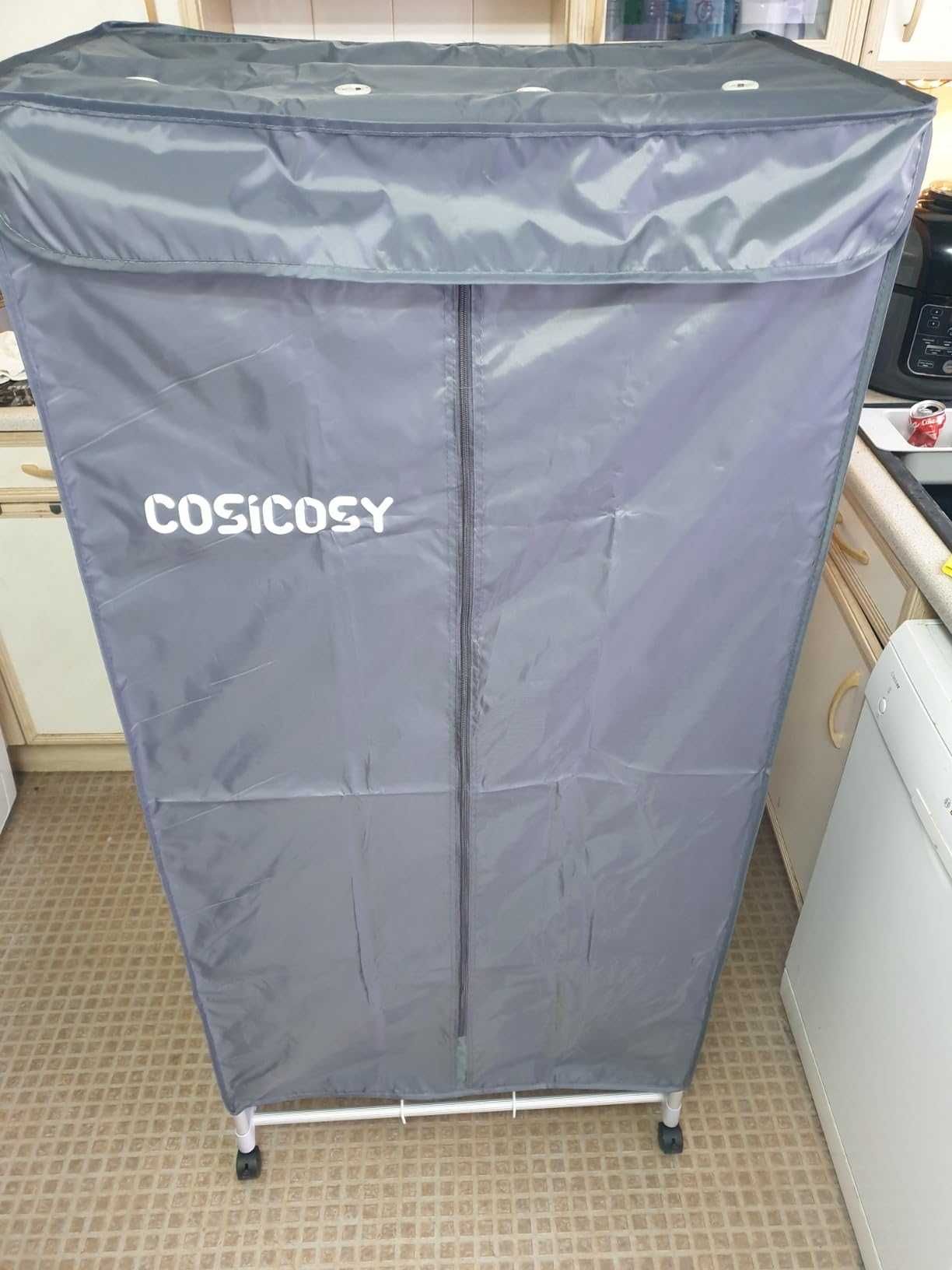 Електрическа сушилня за дрехи Cosicosy, 1400 W, 2-степенна нагреваема