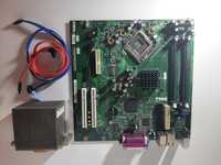Placă de bază DELL+2×cabluri sata+cooler processor+ floppy disk reader