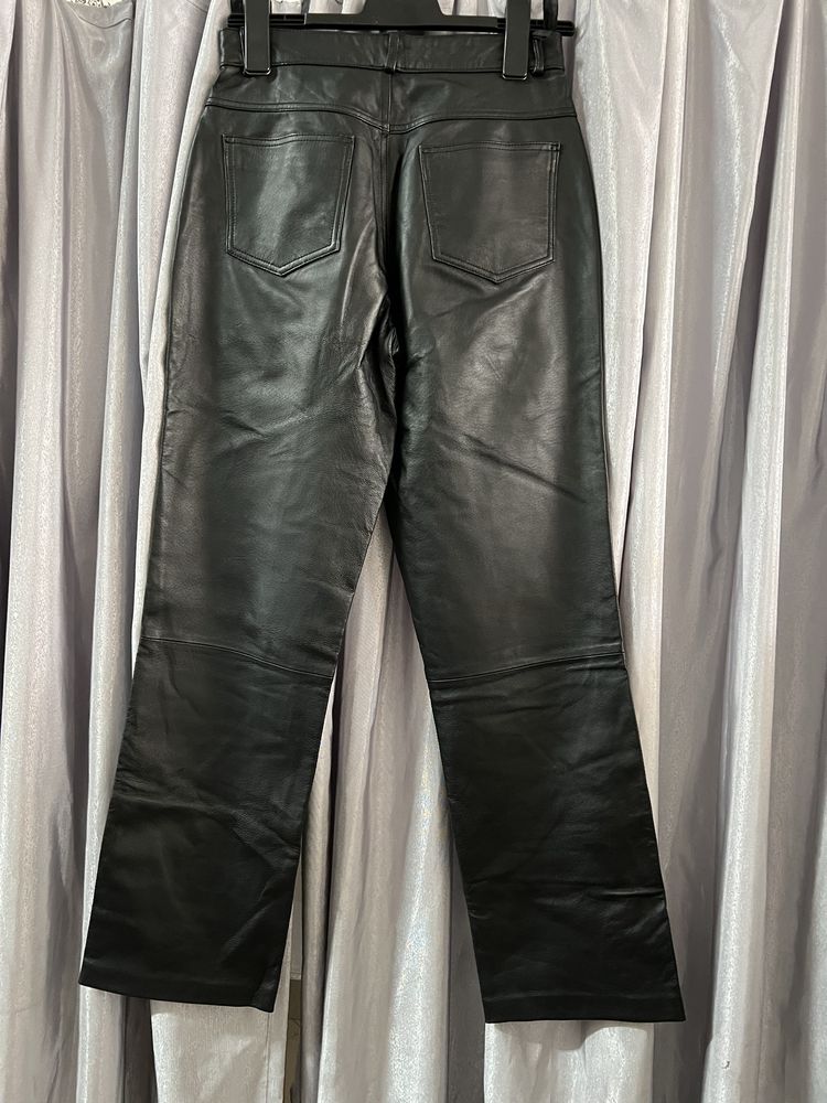 Pantaloni moto piele M