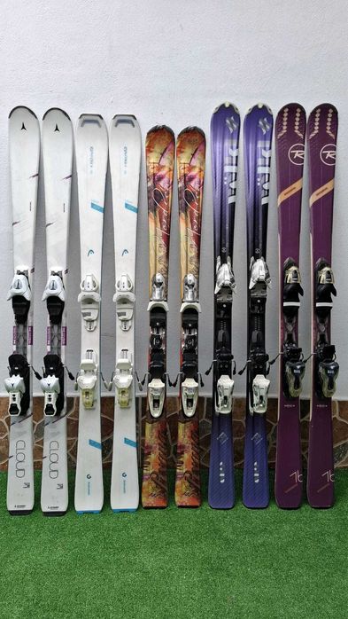 Schiuri dama clapari schi bete ski casca