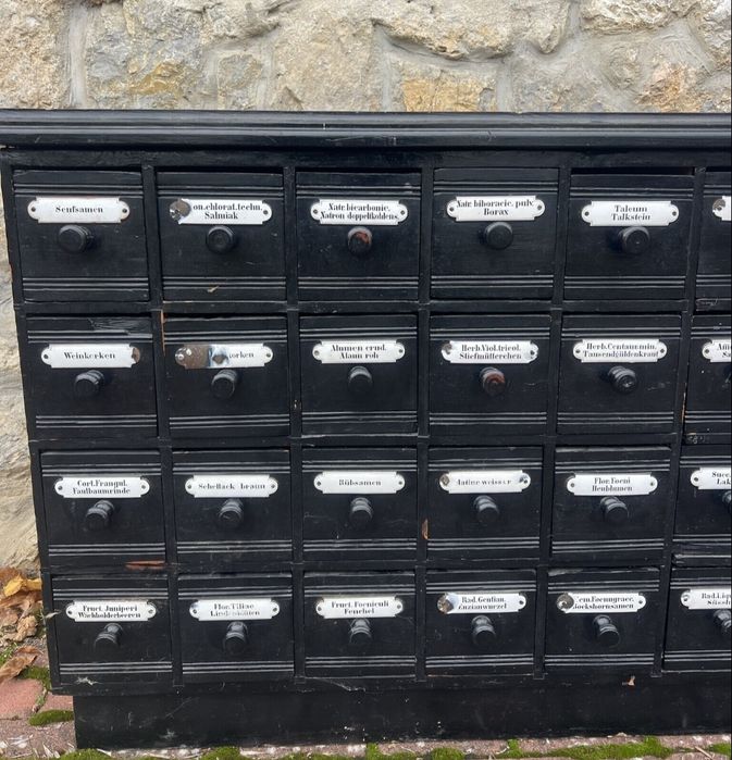 Dulap,sertar vechi din lemn stejar!dulap farmacie