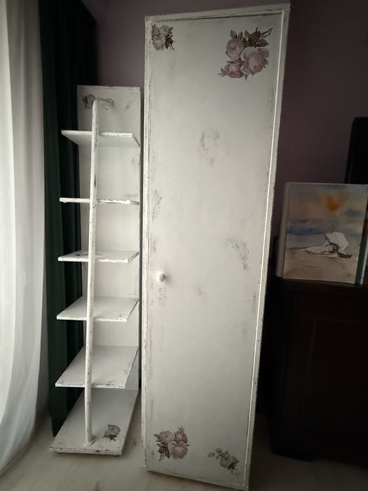 Etajera polite si dulap tip soldat