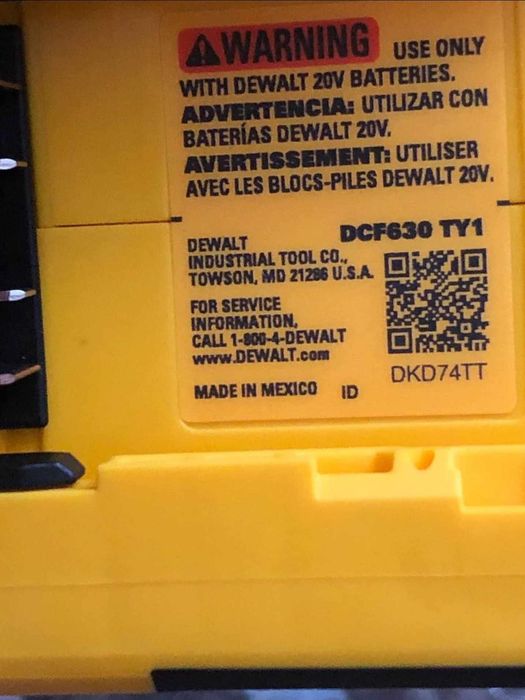 Dewalt DCF630N/20V Винтоверт за гипскартон НОВ МОДЕЛ