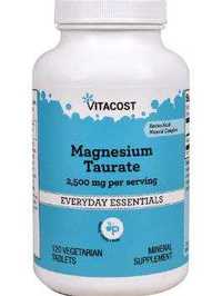 Magnesium Taurate Магния Таурат 2500мг 120 вегетариан табл США