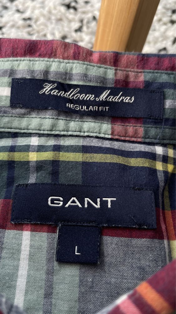 Мъжка лятна риза Gant размер L