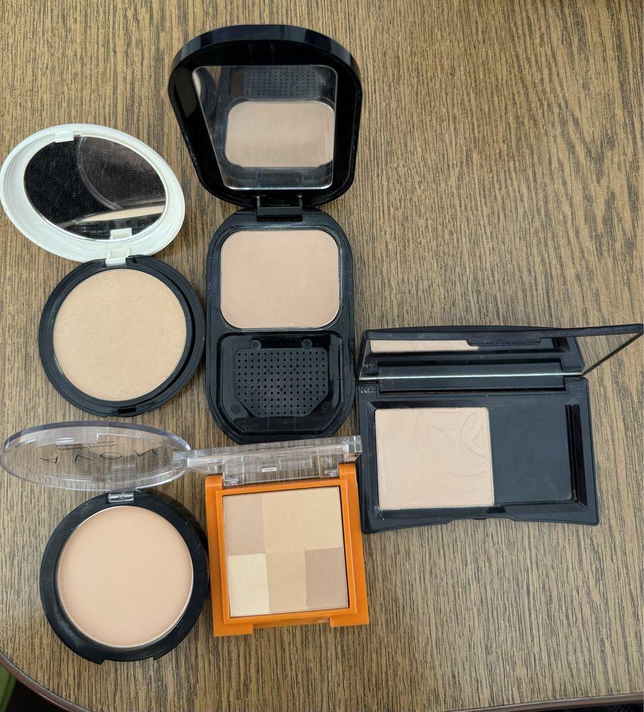 Pudre Yves Rocher, Rimmel London, Avon, Maxfactor, H&M