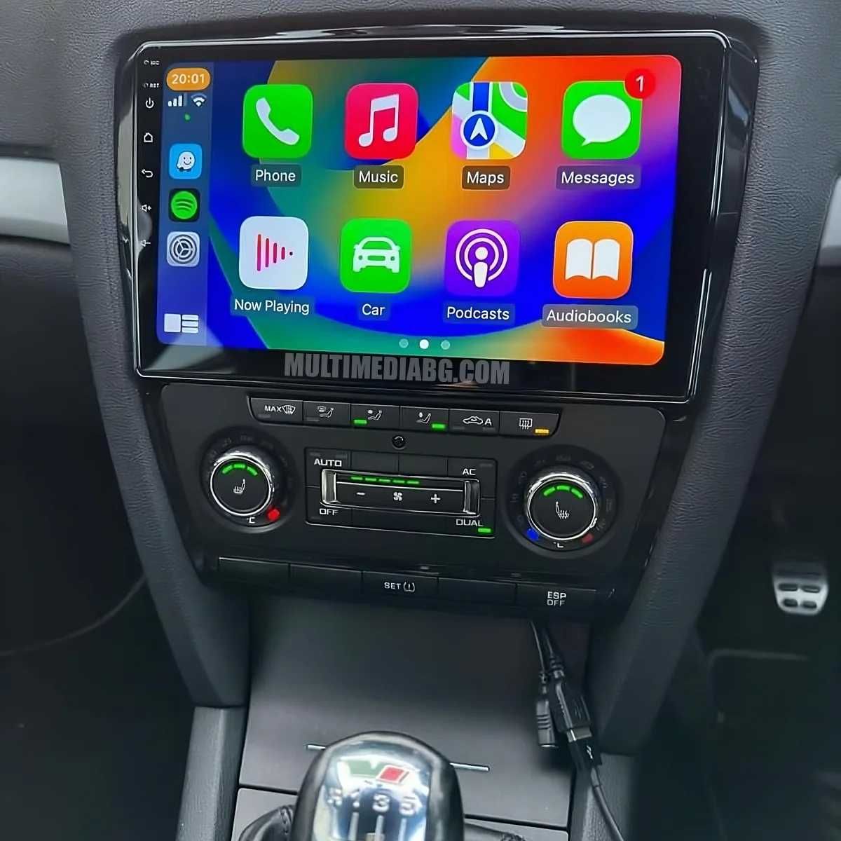 Skoda Octavia  2004-2013 Мултимедия Навигация Android