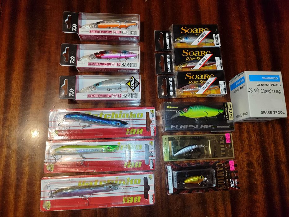 Воблери Smith Camion,Shimano,Daiwa,Megabass,Ima,Xorus,Vanquish C3000.