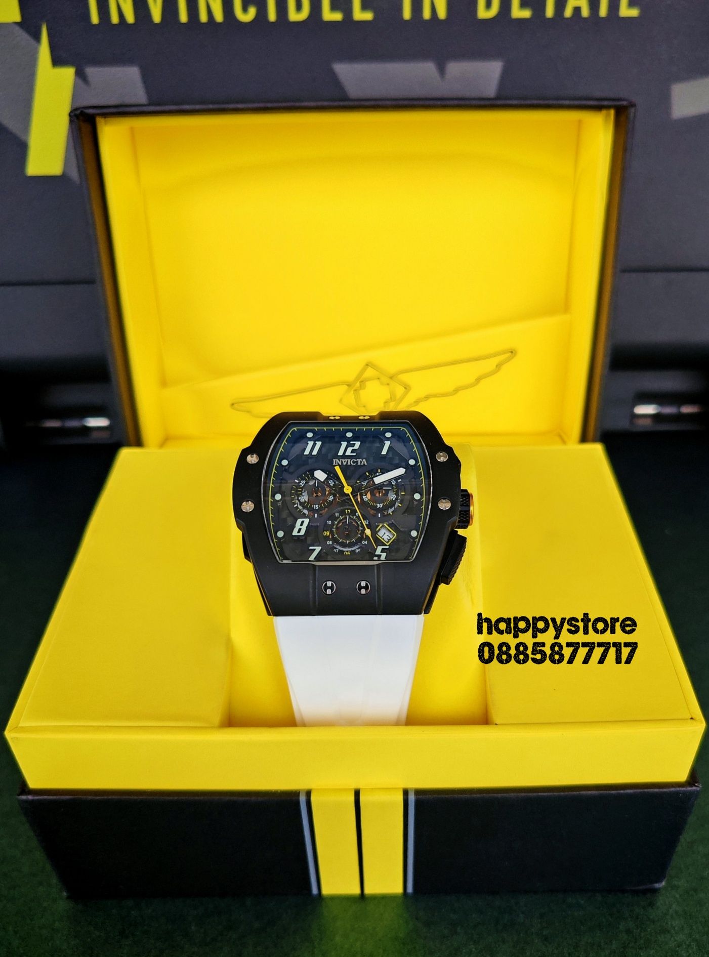 INVICTA Racing Titanium Limited edition 47mm, Инвикта нов часовник