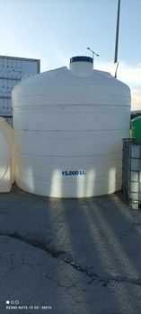 ”Продаваме 15000хл литра Вертикален Резервоар за Вода и Течен Тор -