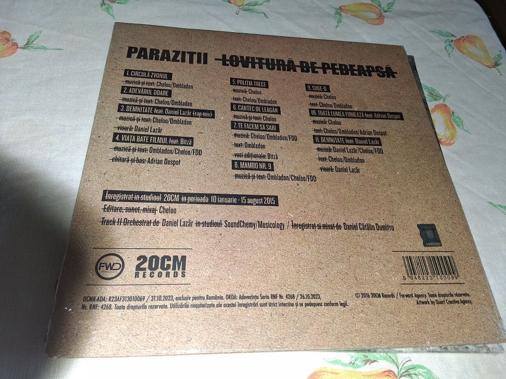 Discuri vinil paraziții
