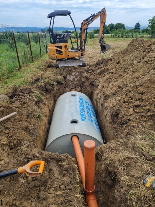 Fosa septica cu montaj